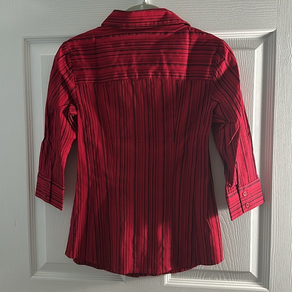 Style & Co. Petite Striped Shirt - Picture 5 of 6